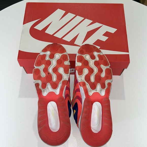 Nike Air Max 270 React GS “Crimson Navy” Youth Size 7Y - Picture 7 of 9